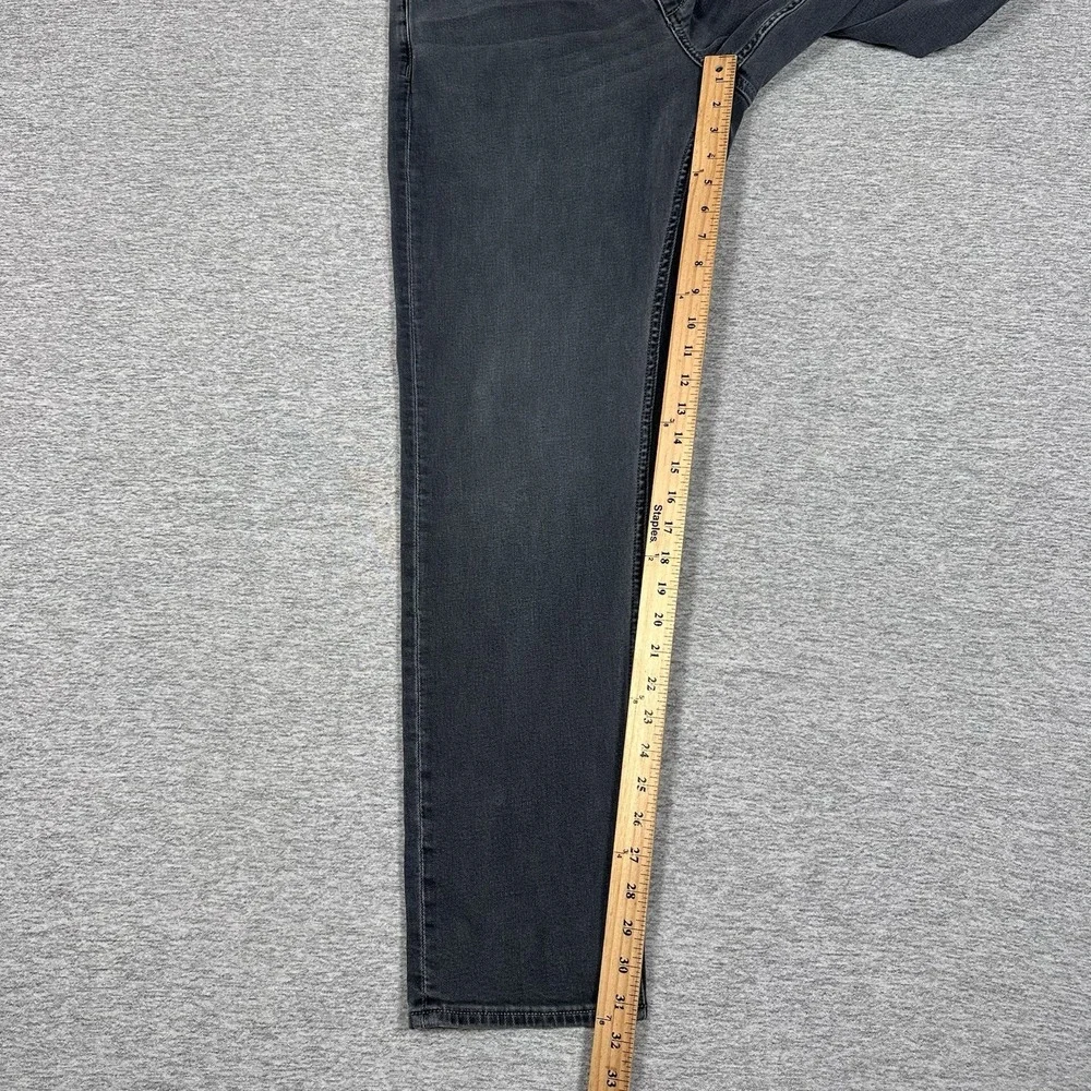 Rag & Bone Jeans Mens 34x32 Black Gray Denim Athletic Fit 3 City Stretch